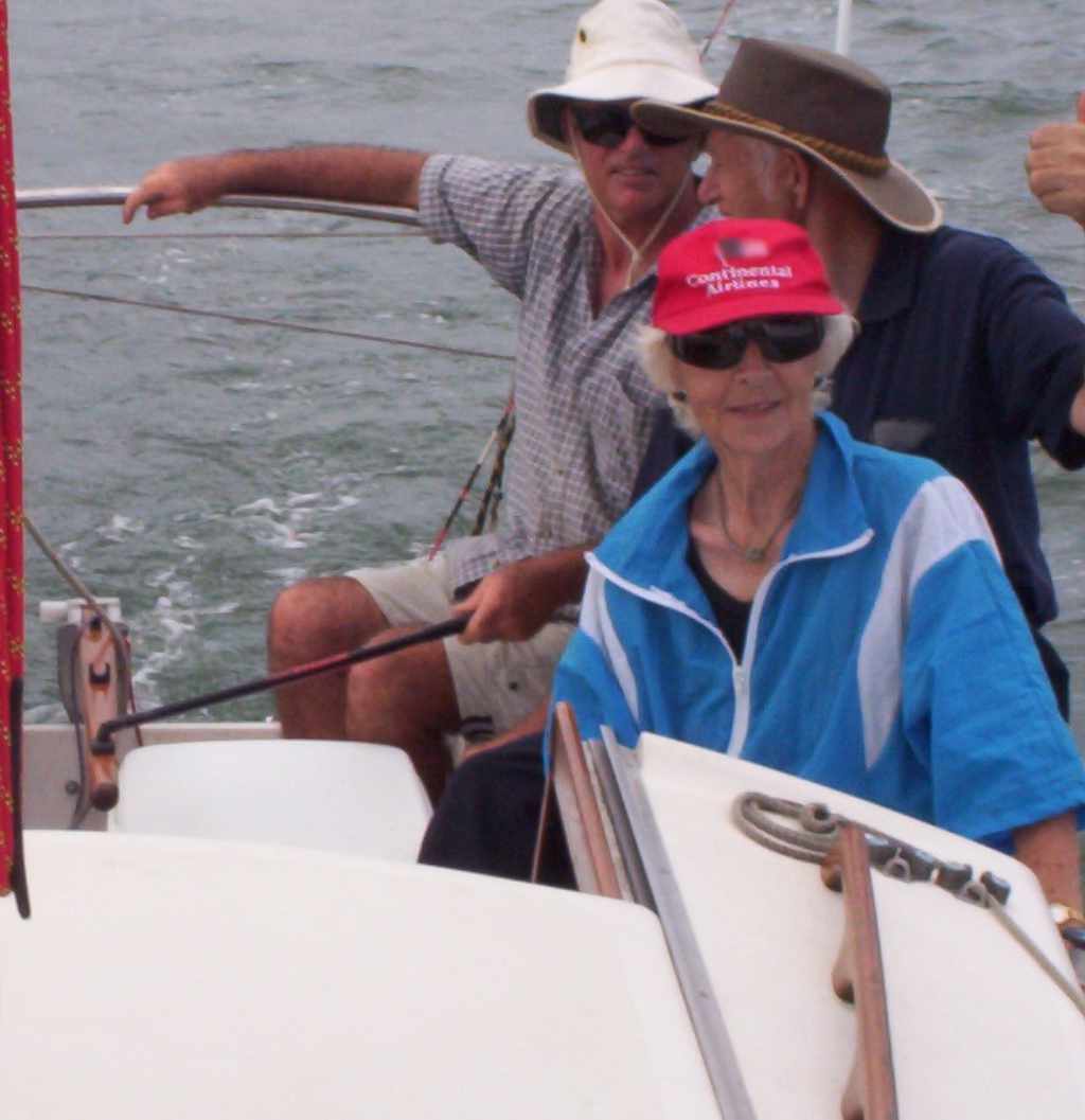 Sailing on Morton Bay