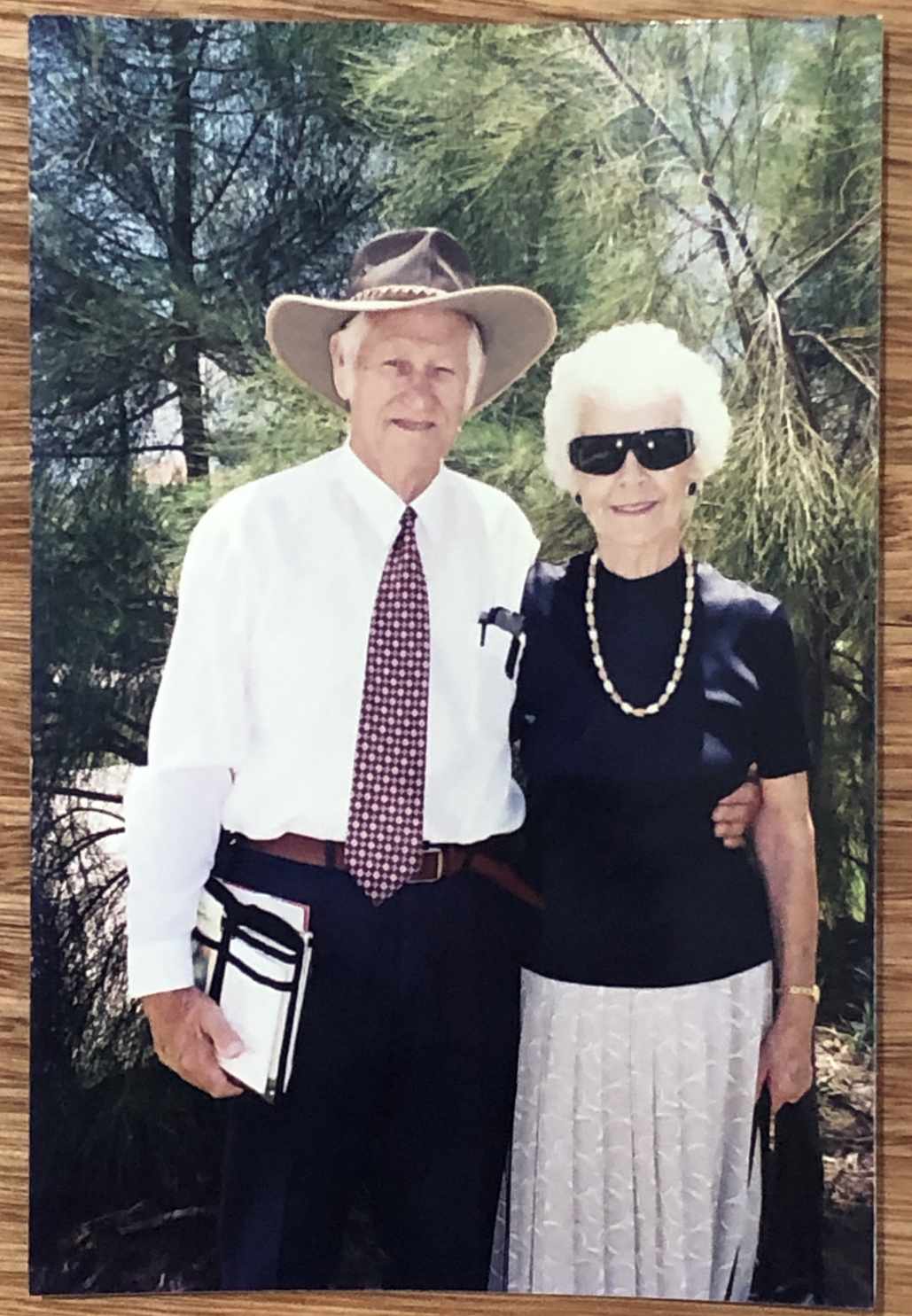 Dad and Mum Pioneer Days